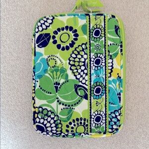 iPad Mini Vibrant Floral Green and Blue Pouch
